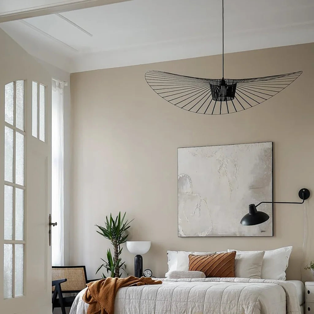 Lampa Wisząca Kapeluszowa Nowoczesna w Stylu Retro