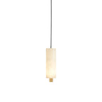 Lampa Wisząca Minimalistyczna z Kloszem z Alabastru