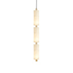 Lampa Wisząca Minimalistyczna z Kloszem z Alabastru