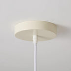 Lampa Wisząca Minimalistyczna z Okrągłą Kapsułową Kloszem