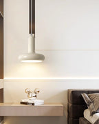 Lampa Wisząca Minimalistyczna z Okrągłą Kapsułową Kloszem