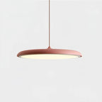 Lampa Wisząca Minimalistyczna z Okrągłym Kloszem i Wbudowanym Źródłem Światła