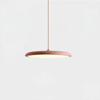 Lampa Wisząca Minimalistyczna z Okrągłym Kloszem i Wbudowanym Źródłem Światła