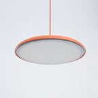 Lampa Wisząca Minimalistyczna z Okrągłym Kloszem i Wbudowanym Źródłem Światła