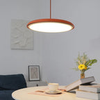 Lampa Wisząca Minimalistyczna z Okrągłym Kloszem i Wbudowanym Źródłem Światła