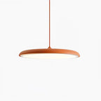 Lampa Wisząca Minimalistyczna z Okrągłym Kloszem i Wbudowanym Źródłem Światła