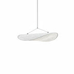 Lampa Wisząca Minimalistyczna z Organicznym Kloszem