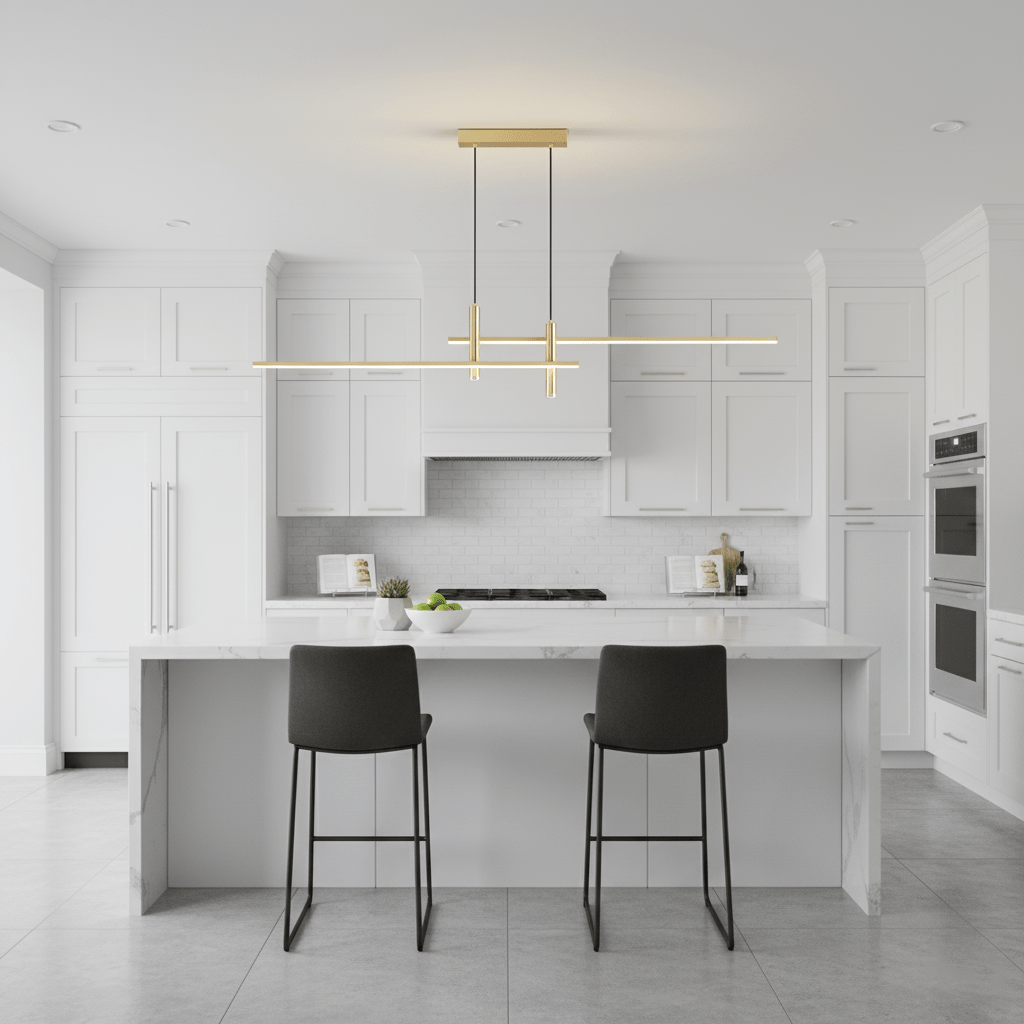 Lampa Wisząca Minimalistyczna z Regulowaną Wysokością i Funkcją Ściemniania