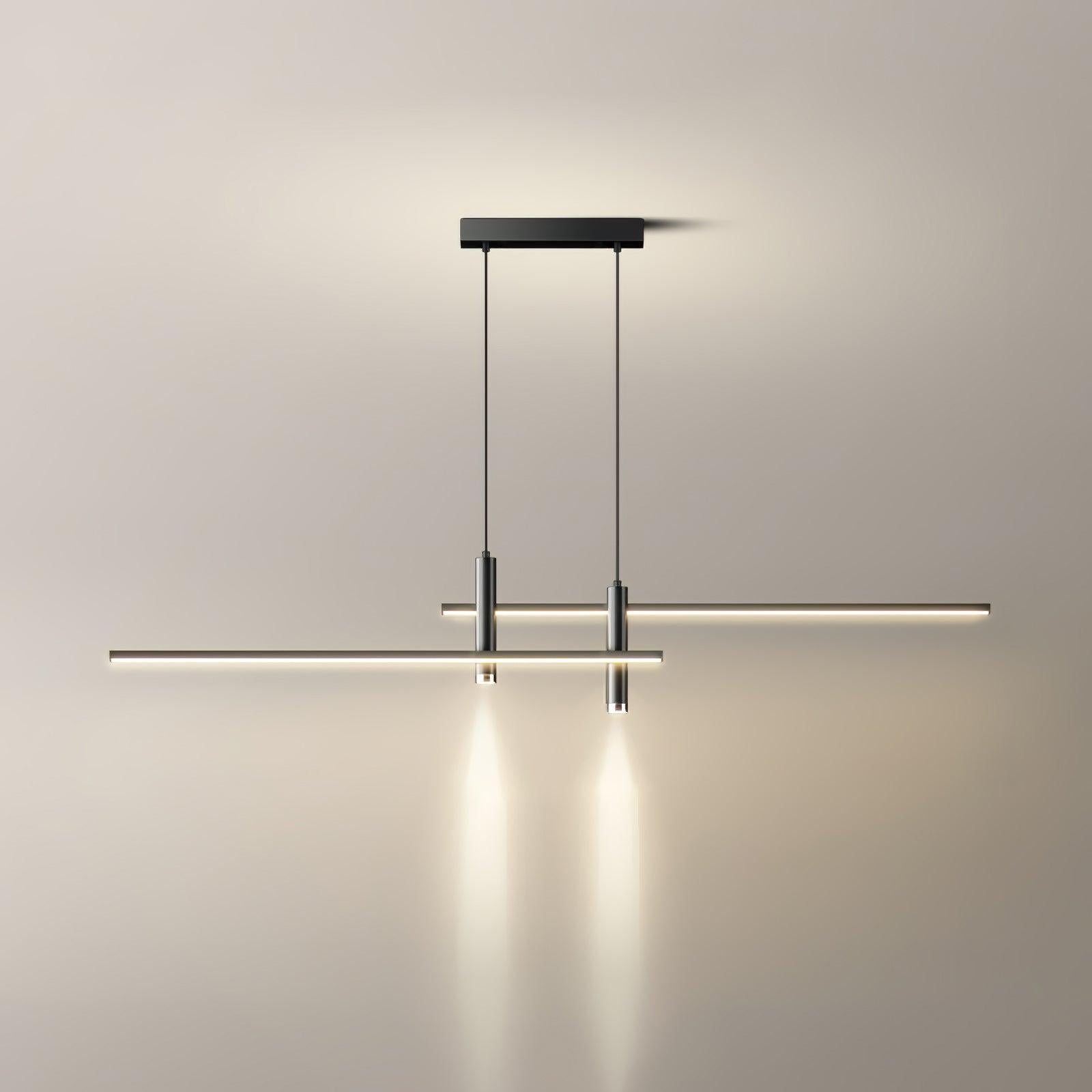 Lampa Wisząca Minimalistyczna z Regulowaną Wysokością i Funkcją Ściemniania