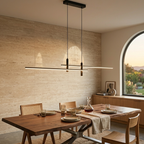 Lampa Wisząca Minimalistyczna z Regulowaną Wysokością i Funkcją Ściemniania