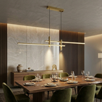 Lampa Wisząca Minimalistyczna z Regulowaną Wysokością i Funkcją Ściemniania ##POS:5##