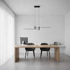 Lampa Wisząca Minimalistyczna z Regulowaną Wysokością i Funkcją Ściemniania