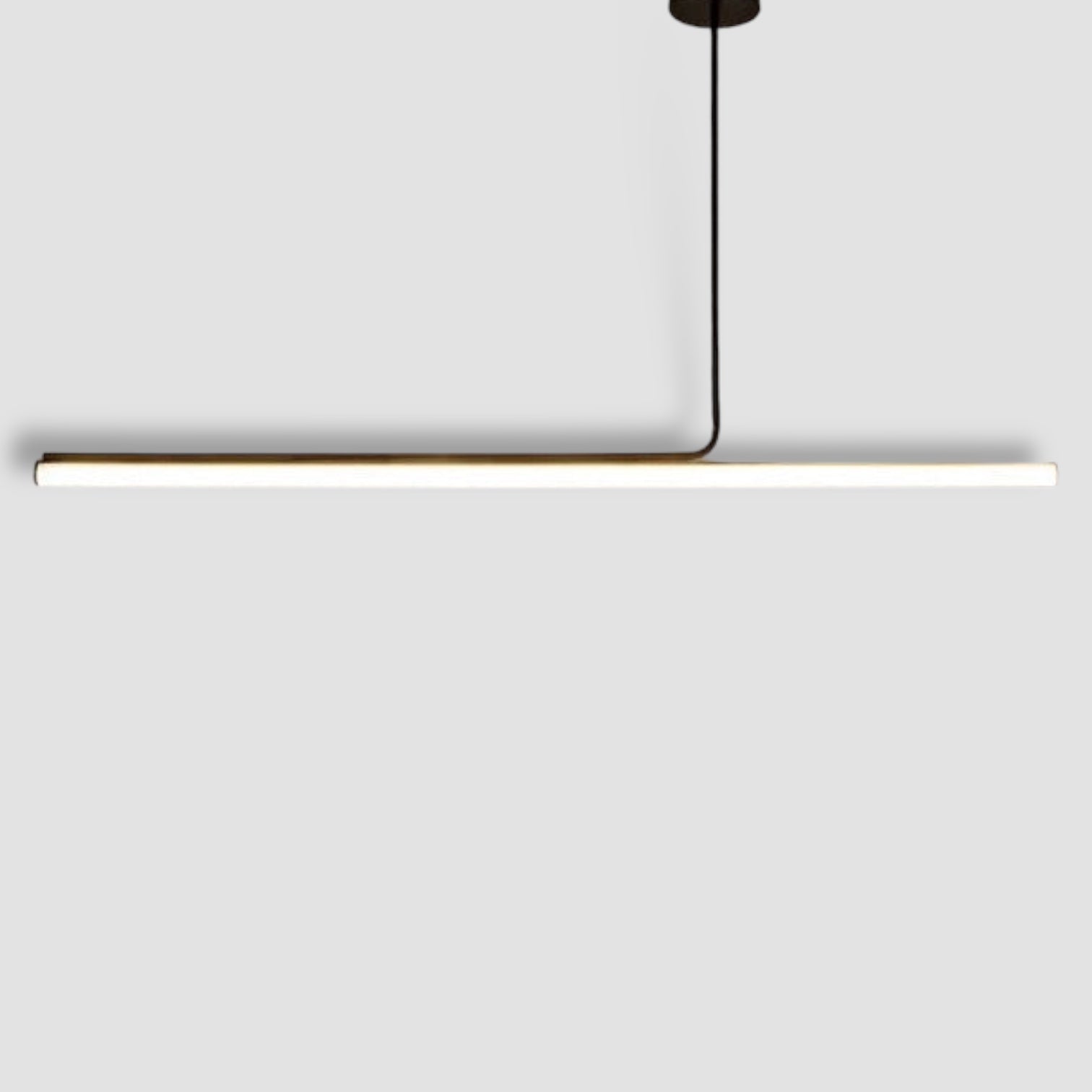 Lampa Wisząca Minimalistyczna z Tubą LED nad Stół