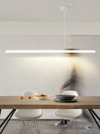 Lampa Wisząca Minimalistyczna z Tubą LED nad Stół