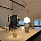Lampa Wisząca Minimalistyczna ze Szklanym Kloszem w Kształcie Kuli