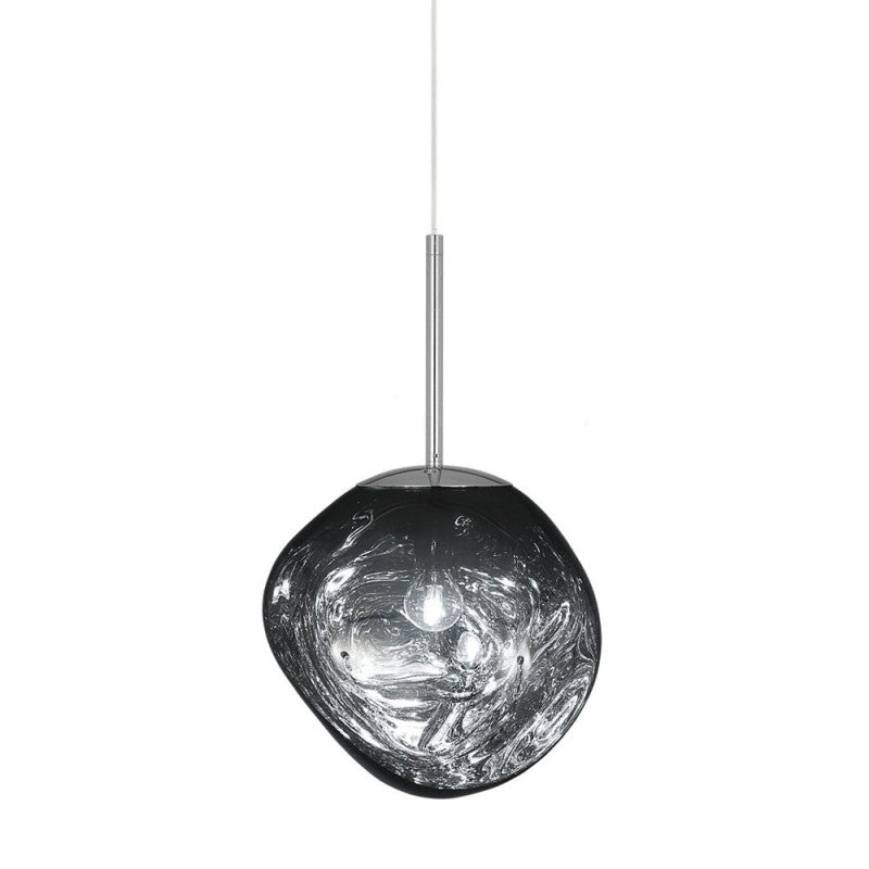 Lampa Wisząca Modern z Organicznym Kloszem Szklanym