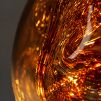 Lampa Wisząca Modern z Organicznym Kloszem Szklanym