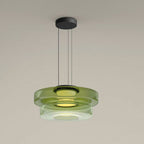 Lampa Wisząca Modern z Wielopoziomowym Kloszem Szklanym