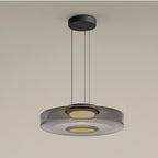 Lampa Wisząca Modern z Wielopoziomowym Kloszem Szklanym