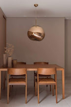Lampa Wisząca Modern ze Szklanym Kloszem w Kształcie Lawy