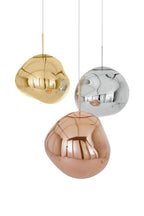 Lampa Wisząca Modern ze Szklanym Kloszem w Kształcie Lawy