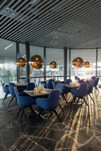 Lampa Wisząca Modern ze Szklanym Kloszem w Kształcie Lawy