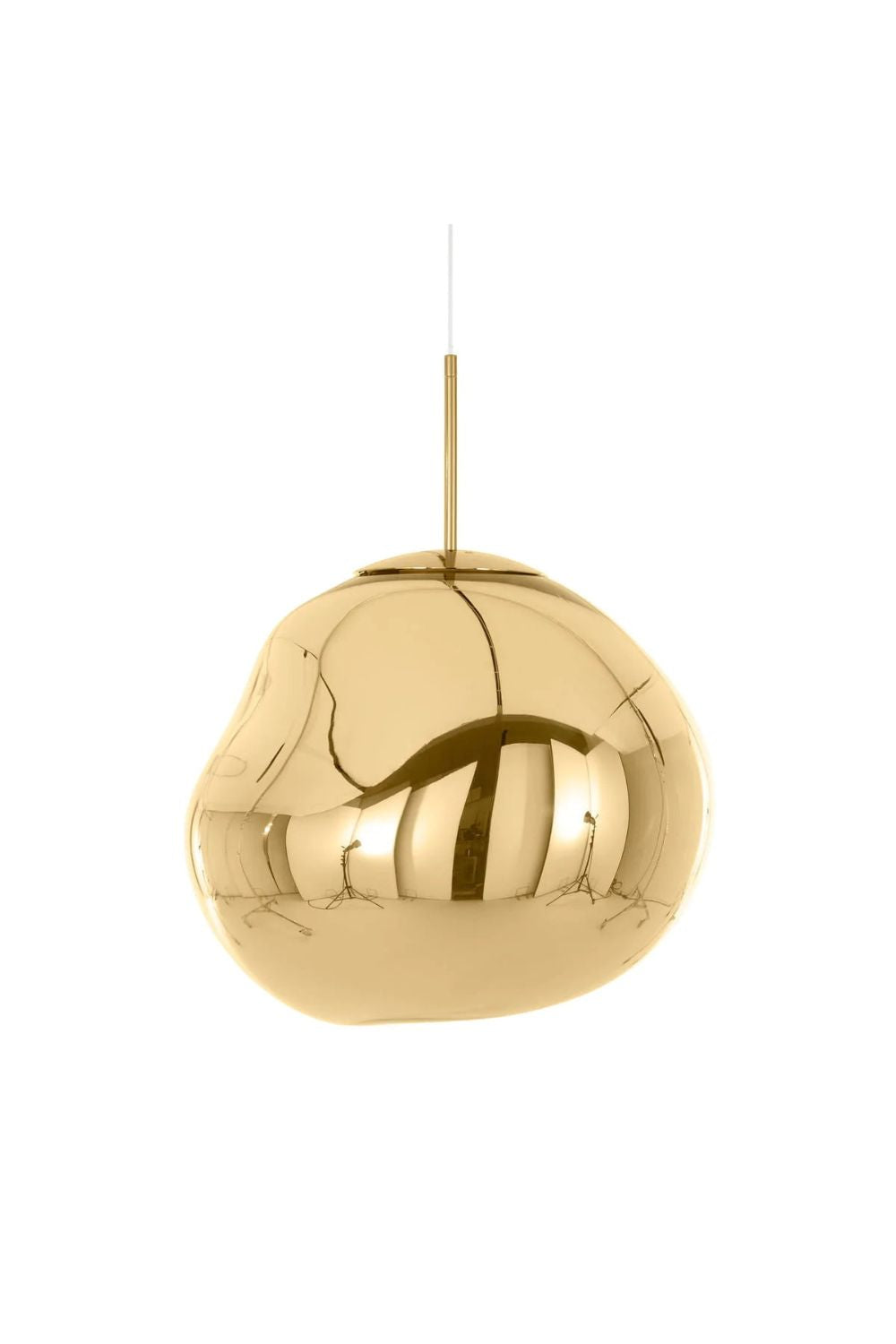 Lampa Wisząca Modern ze Szklanym Kloszem w Kształcie Lawy