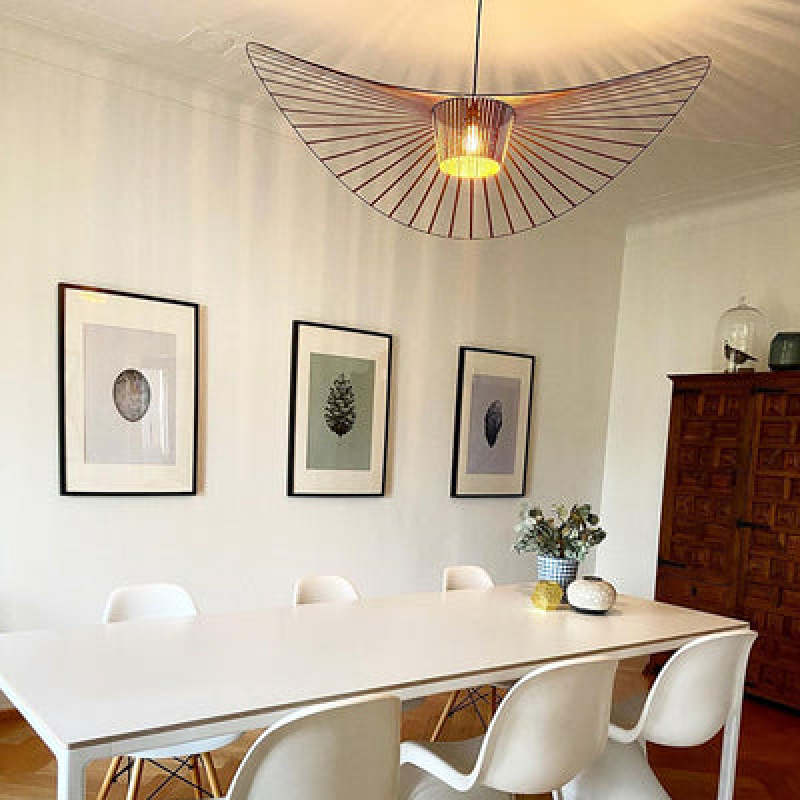 Lampa Wisząca Nowoczesna z Asymetrycznym Kloszem Drucianym ##POS:20##