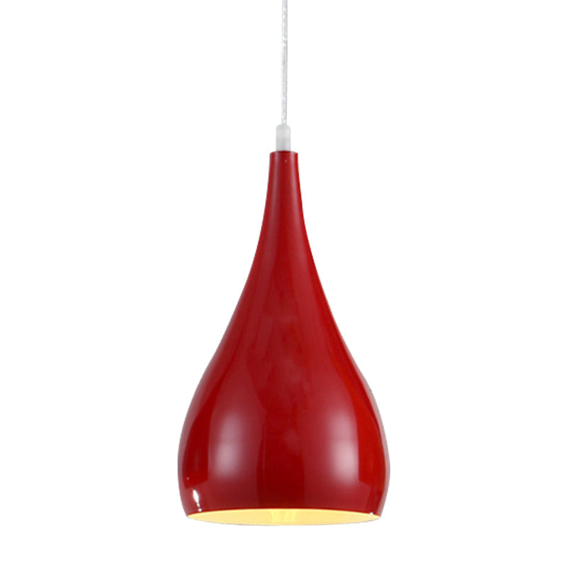 Lampa Wisząca Nowoczesna z Kloszem w Kształcie Kropli