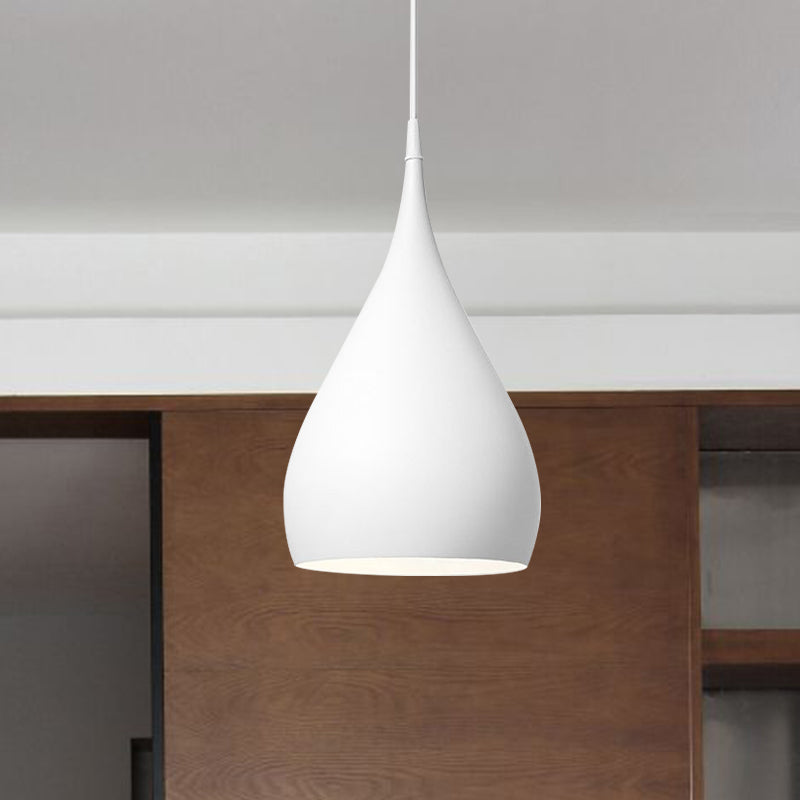 Lampa Wisząca Nowoczesna z Kloszem w Kształcie Kropli