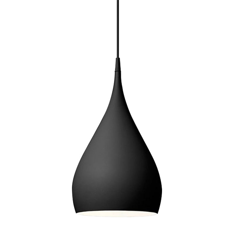 Lampa Wisząca Nowoczesna z Kloszem w Kształcie Kropli