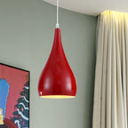 Lampa Wisząca Nowoczesna z Kloszem w Kształcie Kropli