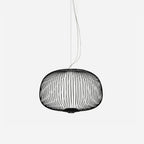 Lampa Wisząca Nowoczesna z Metalową Siatką Drucianą