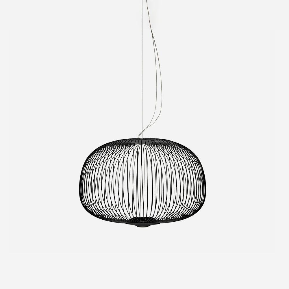 Lampa Wisząca Nowoczesna z Metalową Siatką Drucianą