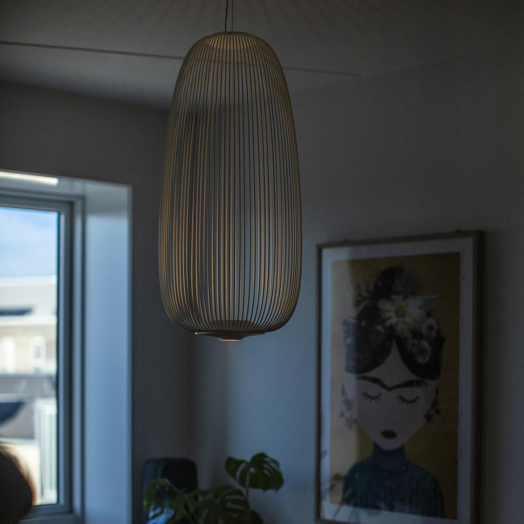 Lampa Wisząca Nowoczesna z Metalową Siatką Drucianą