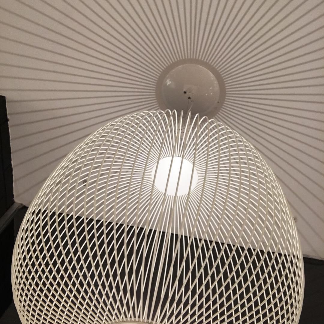 Lampa Wisząca Nowoczesna z Metalową Siatką Drucianą