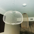 Lampa Wisząca Nowoczesna z Metalową Siatką Drucianą
