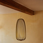 Lampa Wisząca Nowoczesna z Metalową Siatką Drucianą