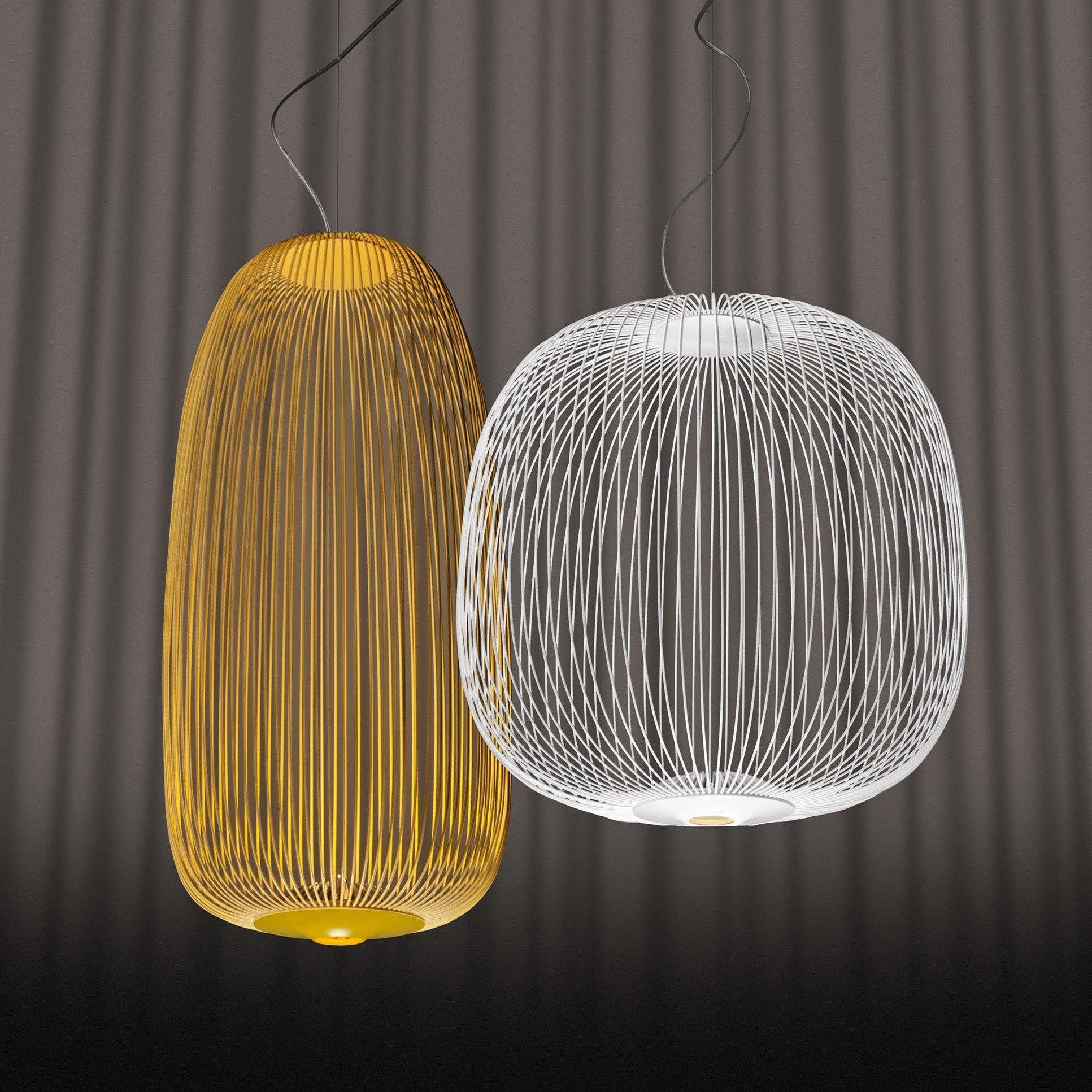 Lampa Wisząca Nowoczesna z Metalową Siatką Drucianą