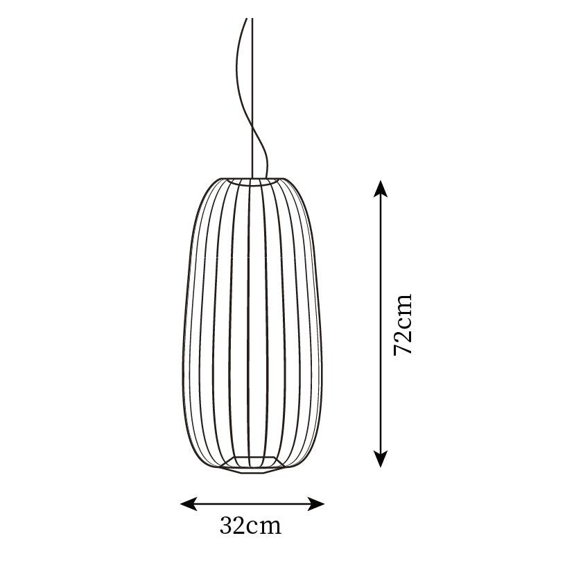 Lampa Wisząca Nowoczesna z Metalową Siatką Drucianą