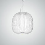 Lampa Wisząca Nowoczesna z Metalową Siatką Drucianą