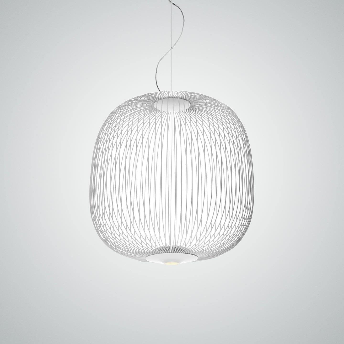 Lampa Wisząca Nowoczesna z Metalową Siatką Drucianą