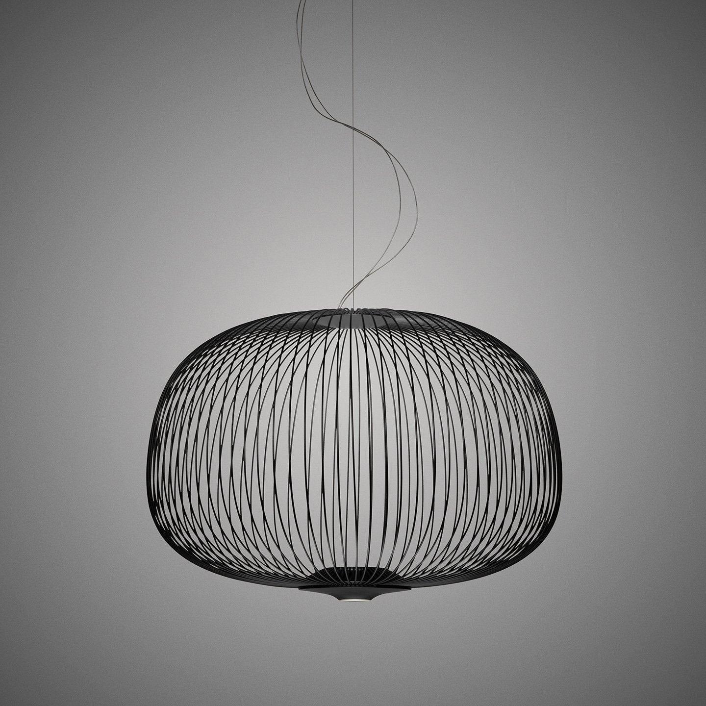 Lampa Wisząca Nowoczesna z Metalową Siatką Drucianą