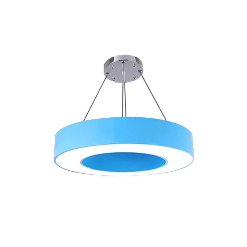 Lampa Wisząca Nowoczesna z Okrągłym Kloszem dla Dzieci