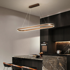 Lampa Wisząca Nowoczesna z Owalnym Kloszem i Funkcją Ściemniania
