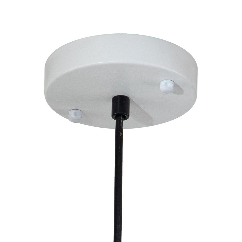 Lampa Wisząca Nowoczesna z Półkulistym Kloszem i Złotym Wnętrzem
