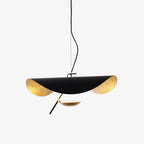 Lampa Wisząca Nowoczesna z Wygiętym Kloszem na Sufit