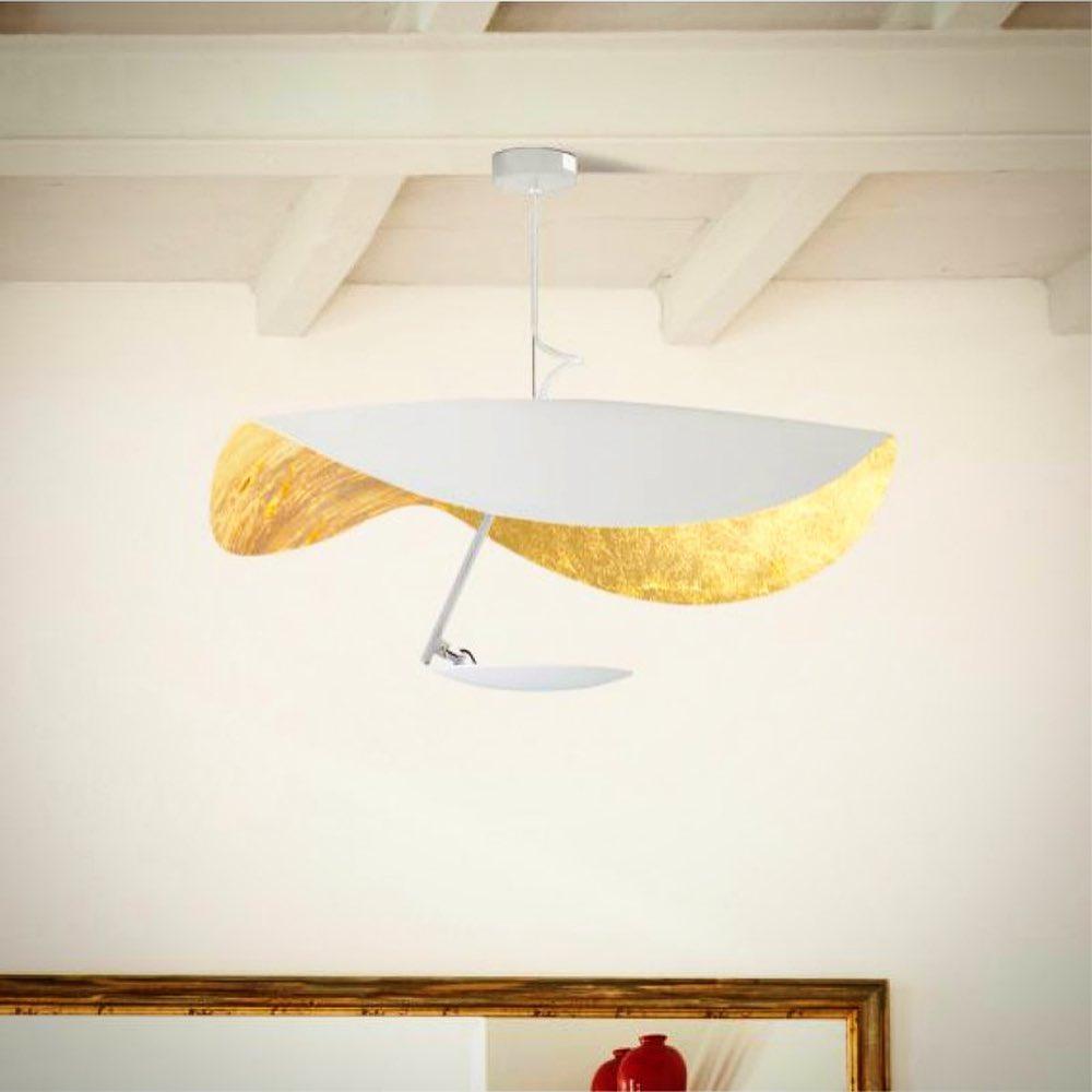 Lampa Wisząca Nowoczesna z Wygiętym Kloszem na Sufit