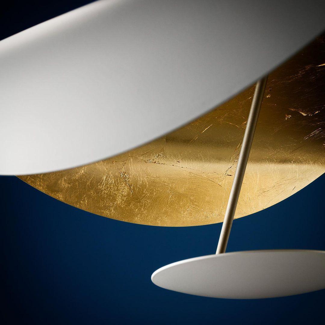 Lampa Wisząca Nowoczesna z Wygiętym Kloszem na Sufit