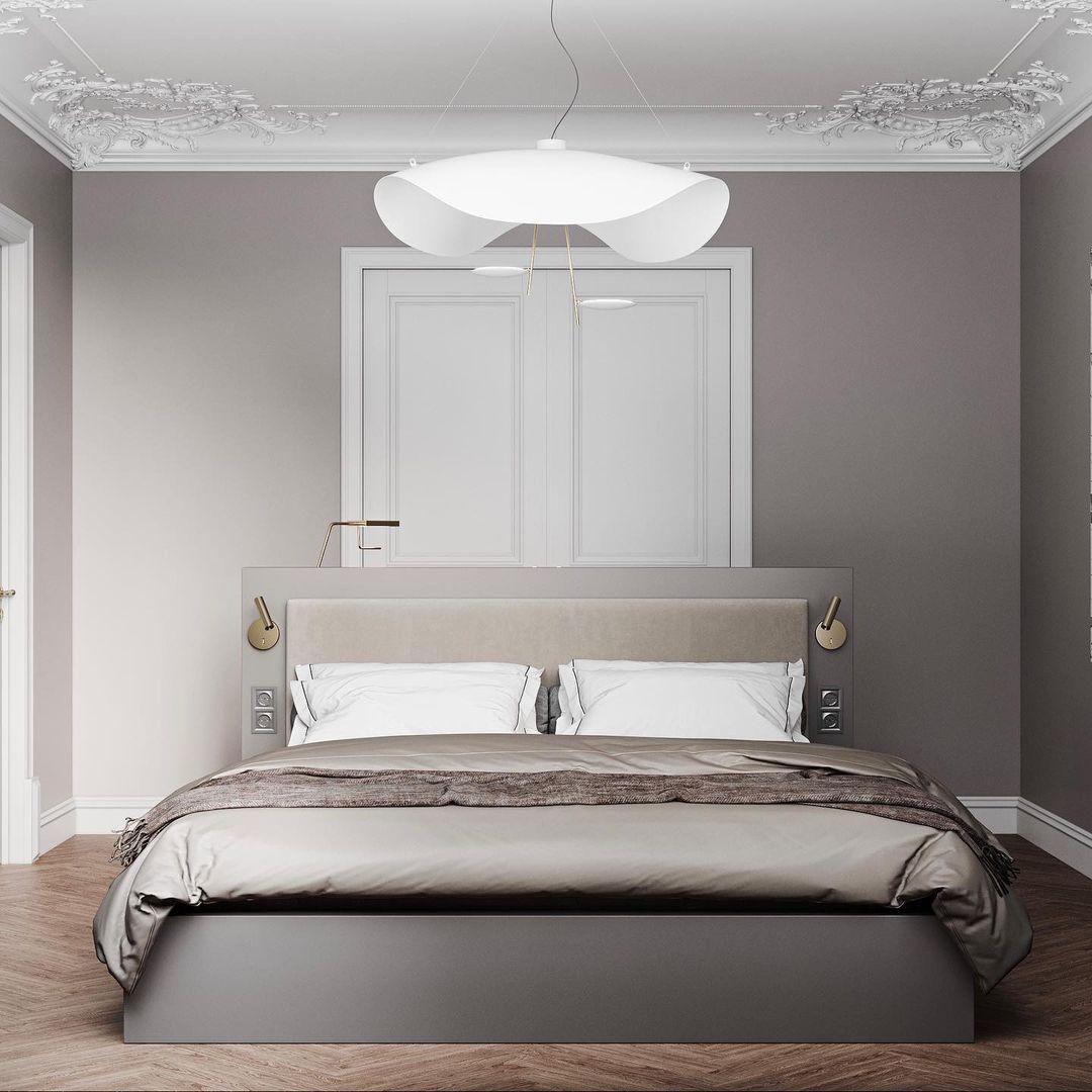 Lampa Wisząca Nowoczesna z Wygiętym Kloszem na Sufit ##POS:38##